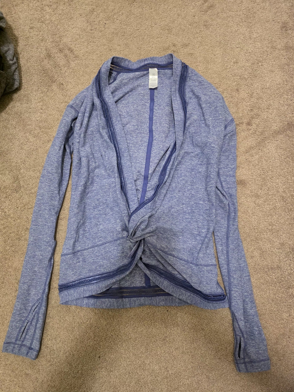 Ivivva Twist-Front Long Sleeve Top